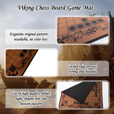 HNEFATAFL: Viking Chess Board Game, Authentic Traditional Two-Player Strategy...