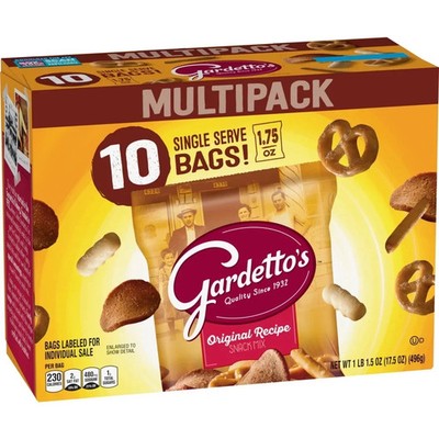 Gardetto's Original Recipe Snack Mix, Single Serve Bags Multipack, 10 Ct, 17.5oz