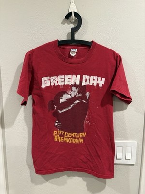 Green Day 21st Century Breakdown 2009 tour t-shirt men s size small Anvil