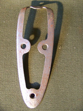 Nos Parker Bros. Style Small Size Skeleton Sporting Shotgun Or Rifle Butt Plate