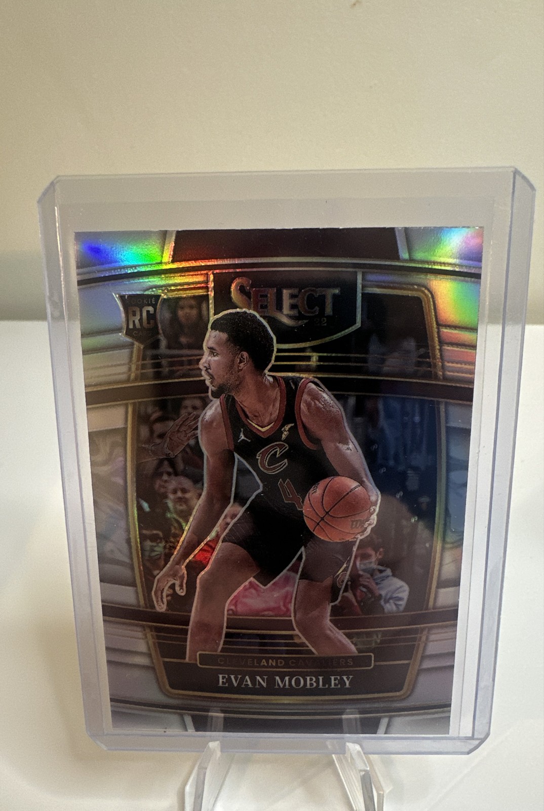 2021-22 Panini Select - Concourse Evan Mobley #5 Silver Prizm (RC)