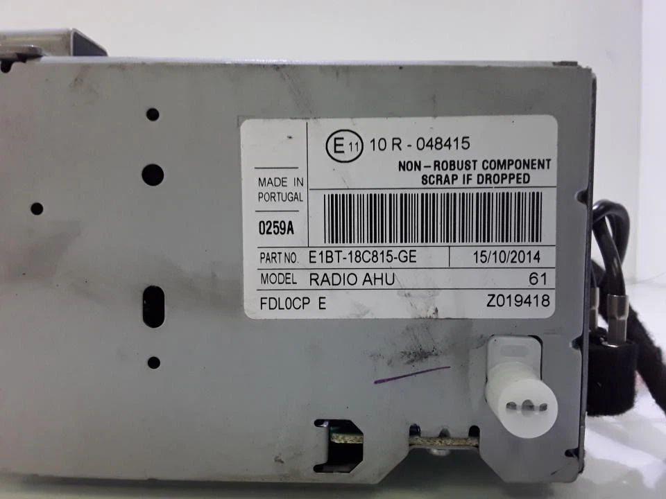 FORD FIESTA 2013-2017 Radio Autoradio E1BT18C815GE - Bild 3 von 3