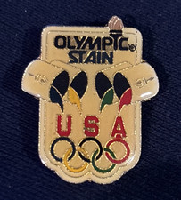 Vintage Olympic paint advertising lapel pin