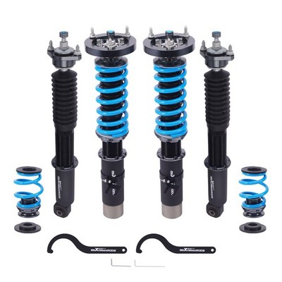 MaXpeedingrods 24 Levels Damper Coilover Lowering Kit for BMW E30 RWD 82-91 51MM