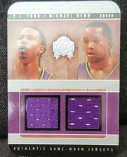 Fleer 2004-05 Fresh Ink Auth Game-Worn Jerseys T.J. Ford/M. Redd TT-TF/MR /199