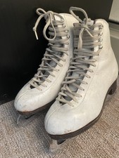 SP Teri Figure Skating Boots Women s Size 6B With Taylor Special Blade