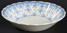 Spode Fleur de Lys Blue  Fruit Dessert  Bowl 679244