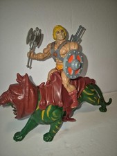 Vintage MOTU He Man Battle Cat Complete soft ...