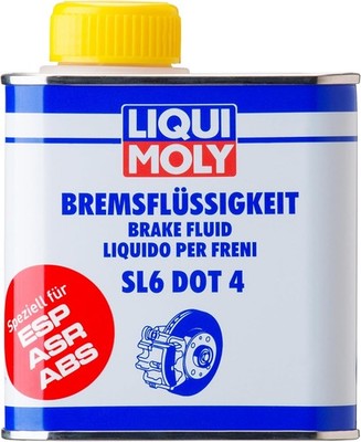 LIQUI MOLY Bremsflüssigkeit SL6 DOT 4 500 ml Bremsfluid niedrigviskos