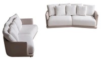 LuxuriöSes WeißEs Sofa-Set Designer Polstercouchen 2X 3-Sitzer MöBel