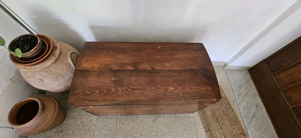 Cassapanca Arte Povera - Immagine 2 di 4