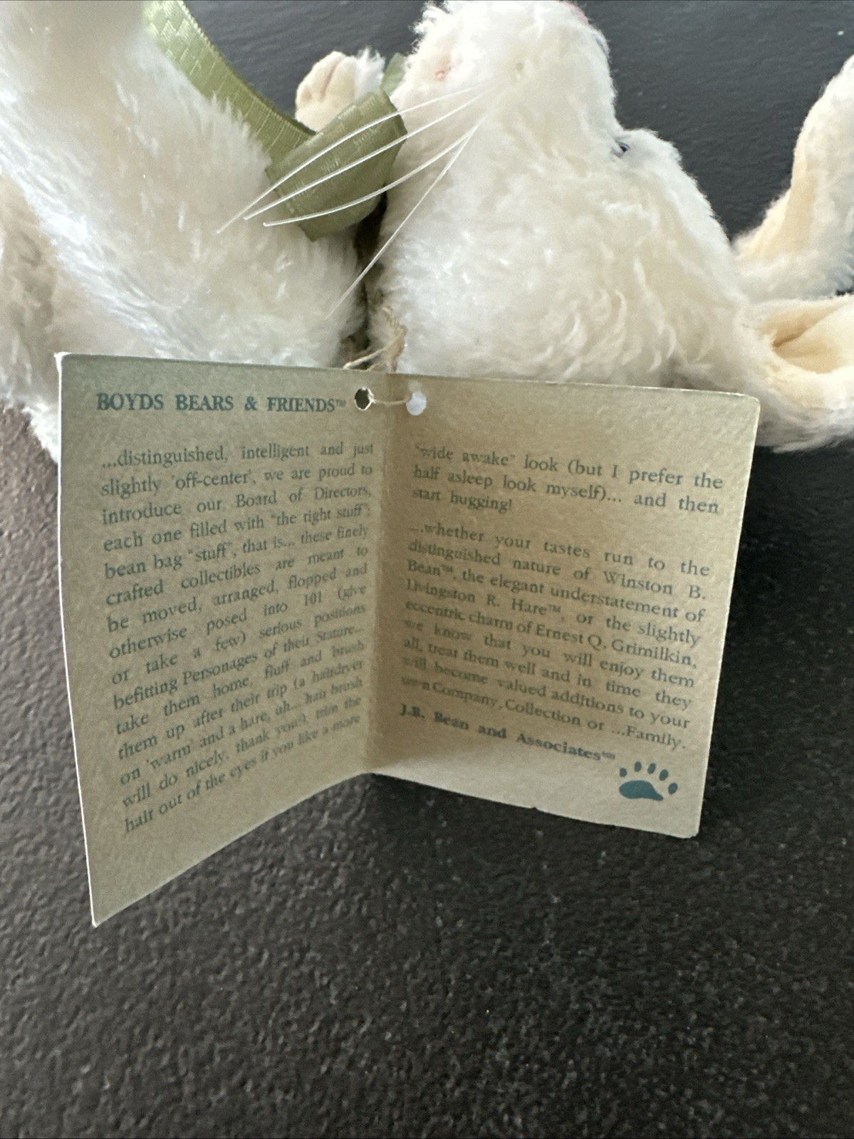 Boyds Bears Lily R. Hare Plush Easter Rabbit NWT