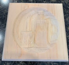 Bottle & Glass Engraving Wood Corner Trim Block Door Trim Block Window Trim