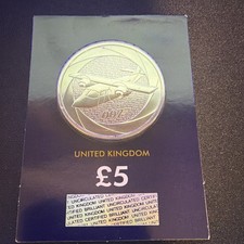 UK 007 £5 Five Pounds Coin 2024 Charles III Era (2022-Now) Uncertified