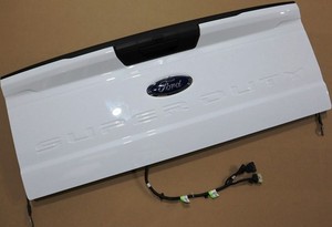 23-26 SUPER DUTY WHITE Tailgate Truck New Take Off F250 Ford Paint Tail Gate OEM