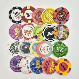 Miscellaneous 20 Casino Chip Bundle