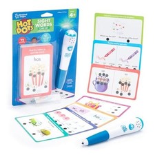 Hot Dots Sight Words Card Set - Learn to Read Activities for Kids, Includes