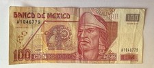 2007 100 Pesos Bank Of Mexico P-118f VF  Condition