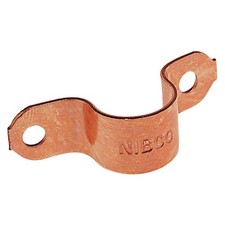NIBCO 624 2 Tube Strap,Two-Hole,Copper 39R533