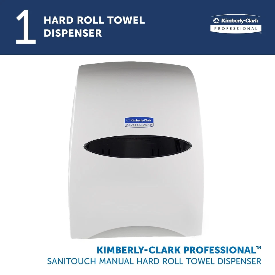 Kimberly-Clark Profesional Sani-touch MANUAL Dispensador de Toallas Rígidas 09995 Foto 2 de 4