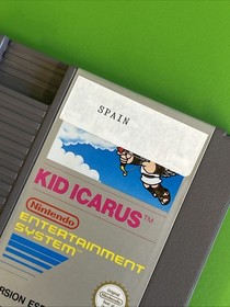 NES GAME KID ICARUS - BOXED WITH MANUAL - TESTED + WARRANTY - PAL B SPANISH