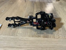 Axcel AccuTouch with AV-41 .010 Single Green Pin Scope Archery Bow Sight