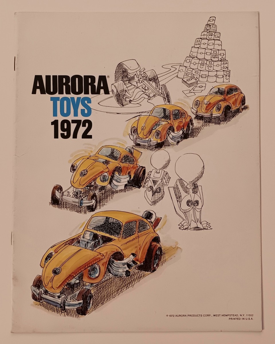 AURORA TOYS (1972) CATALOG THE IMPOSTERS, WHEELIE TRIKE RACE SET