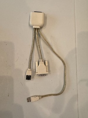Rare Apple ADC to DVI Adapter Cable for Macintosh G4 Cube / Power Mac G4