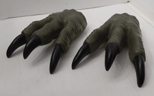 Official Mattel Jurassic World Velociraptor Blue Costume Claw Gloves   Pair