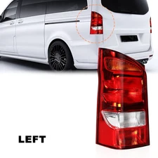 For Mercedes-Benz Vito V-Class W447 2015-2022 Rear Tail Light w/o Bulb Red Lens