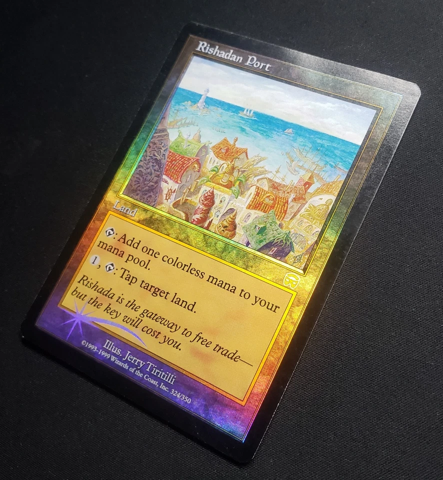 Rishadan Port - Foil - Poor - Damaged?  - Mercadian Masques - Image 4 of 4