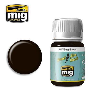 Ammo MIG 1618 - PLW Deep Brown - Neu