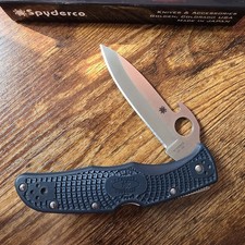 Spyderco C10PGYW 3.80 inch Folding Pocketknife. Emerson Opener 