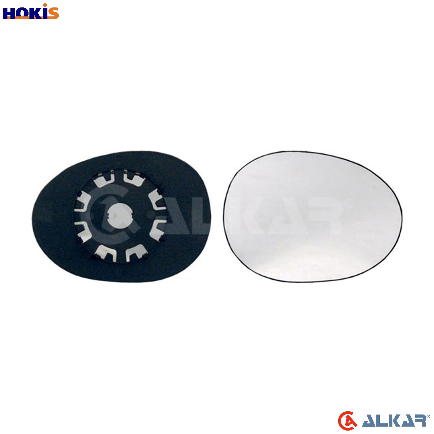 Mirror insert glass Right Convex 6402862 ALKAR for CITROËN DS - Image 7