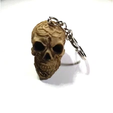 Skull Man Hard Resin ? Keychain Death Halloween Crafts