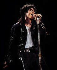 8.5x11 Michael Jackson 5 Photo Poster 1979 Performing Live Photography