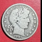 1895O US Barber SILVER Half Dollar "New Orleans" Mint! VG+! Old US Coin!