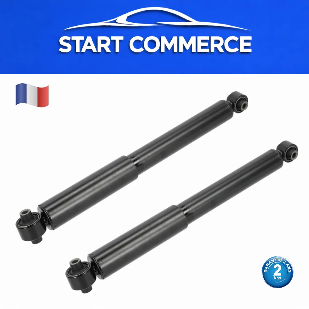 Amortisseur arrière Qashqai II Koleos pour stopper les vibrations du châssis