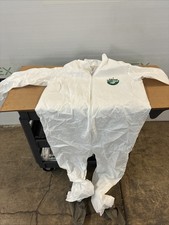Lakeland C9201 Micromax 3P with Collar Hooded Disposable Coveralls Size MD E27 