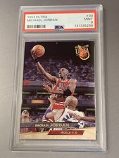 Michael Jordan 1993-94 Ultra PSA 9 MINT # 30 graded sports card