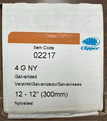 Flexco Clipper 02217 4GNY 12'' Belt Lacing