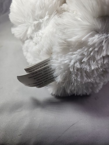 Peluche de Pascua con detalles verdes de conejito blanco acebo - Imagen 8 de 8