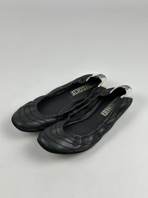 Vintage Bikkembergs Black Ballet Flats Women s 39
