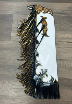 Rodeo Leather Bull Riding Chaps | Western Cowboy Rodeo Gear   Custom Design