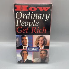 How Ordinary People Get Rich VHS Tape - NEW SEALED