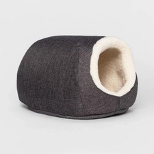 Pet Cave Dog  Cat Bed - XS - Gray - Boots  Barkley: Orthopedic