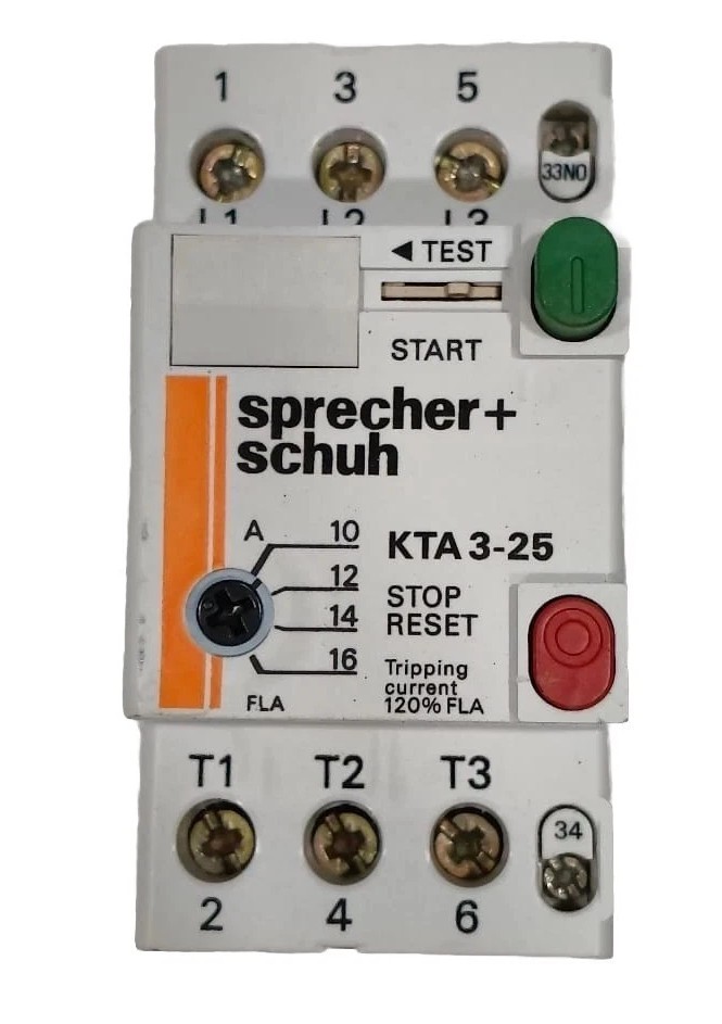SPrecher+Schuh KTA3-25 Manual Motor Starter 10-16AMP FAST SHIPPING