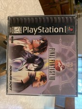Final Fantasy VIII 8 Black Label PS1 PlayStation 1 Complete Manual CIB Walk