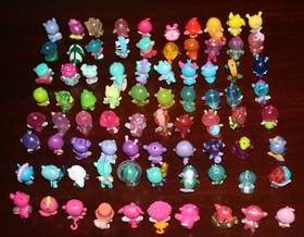 Hatchimals Colleggtibles Lot Of 80 Mini Figures Toys Animals Nice condition