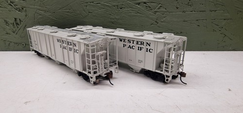 Athearn 89046 89048 Western PAcific PS-2 2983 Covered Hopper Wagon Spur HO | Condition: Used